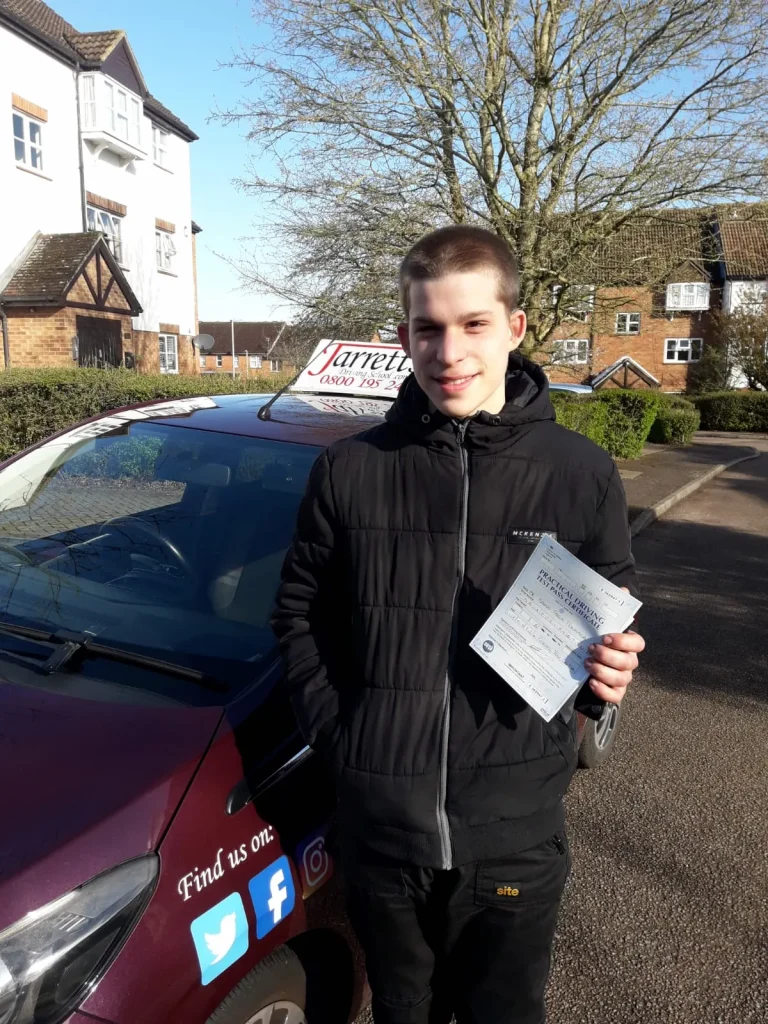 Great news Matthew on passing first time with only 20 hours of practical driving lessons!