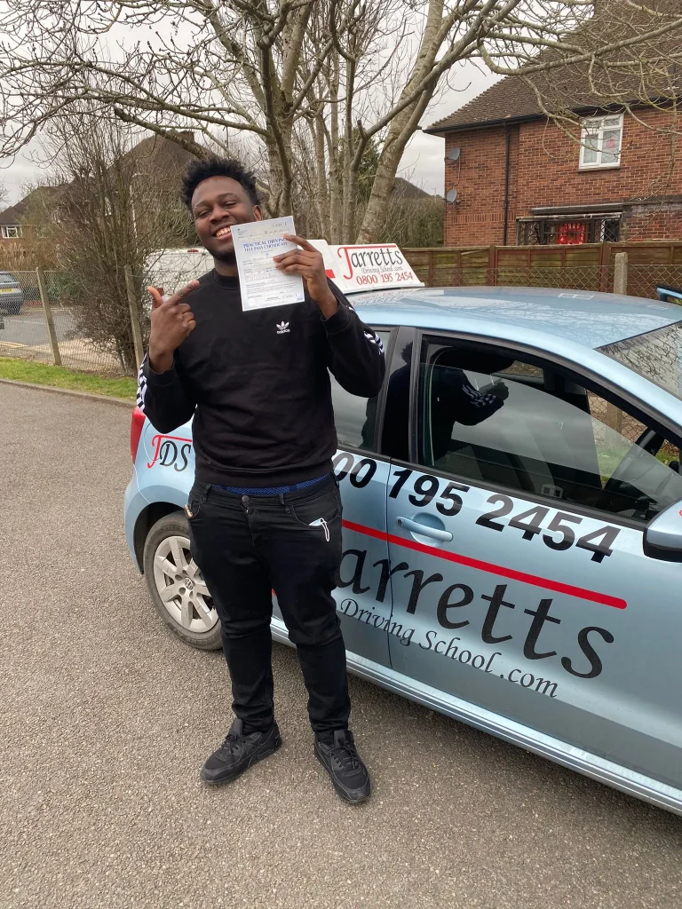 Mike, your hard work and dedication have paid off with passing your driving test on the first attempt. Congratulations!